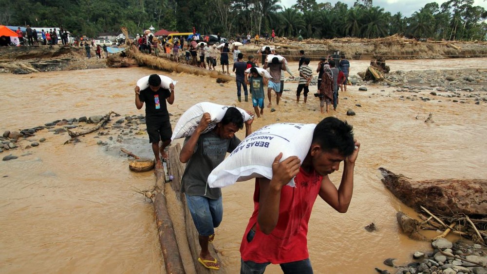 Judul Clickbait: Solidaritas! Daerah Patungan Bantu Korban Bencana