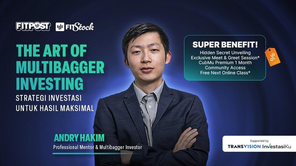 Bongkar Strategi Raih Cuan Maksimal di Kelas Investasi Bareng Andry Hakim