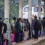 Stasiun Jatibarang Membludak! 12 Ribu Pemudik Balik!