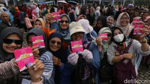 Monas Pesta Rakyat! 100 Ribu Kupon Sembako Gratis!