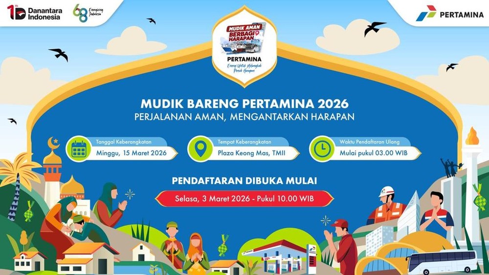 Kesempatan Emas! Mudik Gratis Pertamina 2026 Dibuka!