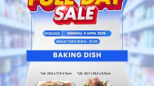 Transmart Bikin Geger! Baking Dish Premium Cuma Rp 39 Ribuan!