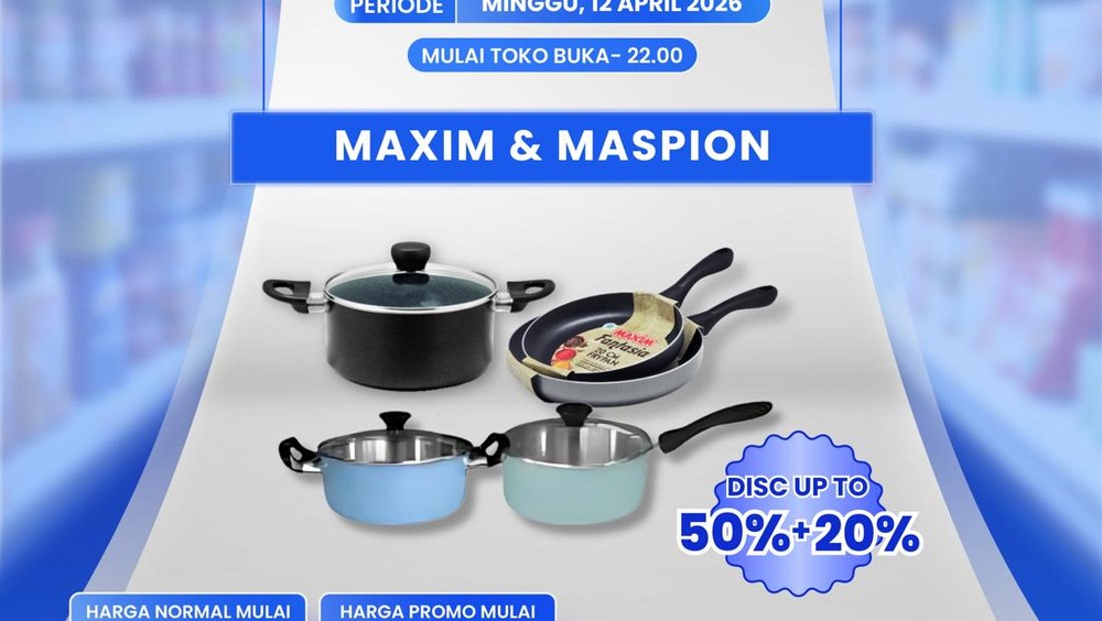Transmart Bikin Geger! Alat Masak Jutaan Jadi Puluhan Ribu!