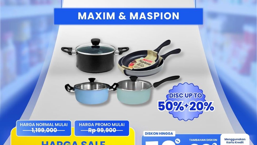 Panci Jutaan Jadi Rp 79 Ribu? Cek Transmart Sekarang!