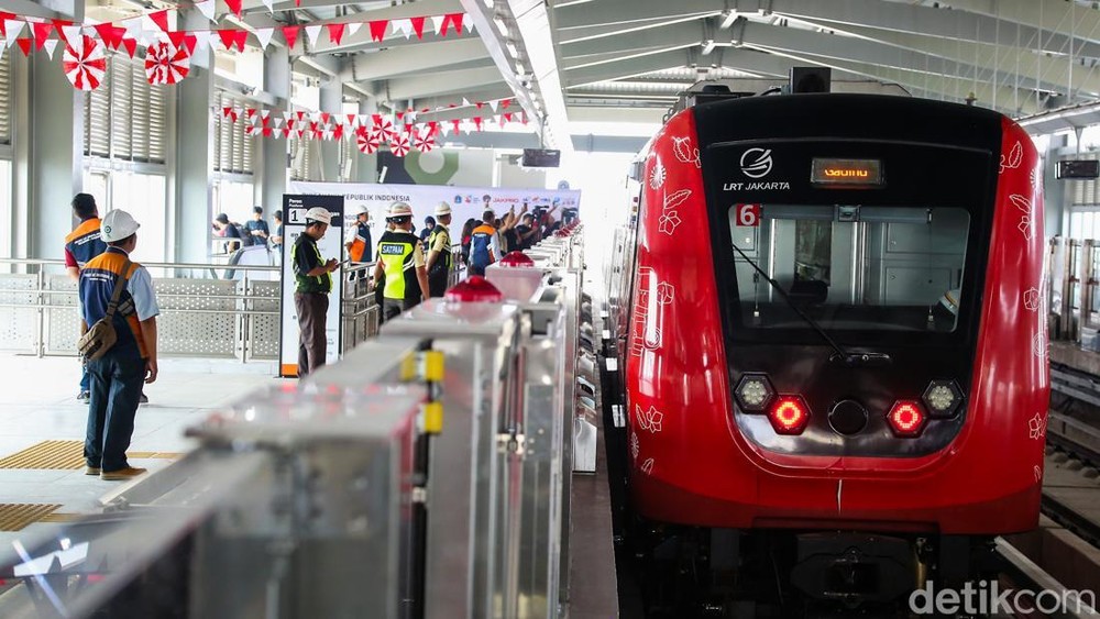 Tiket Rp 5 Ribu! LRT Manggarai Tunggu Prabowo Resmikan