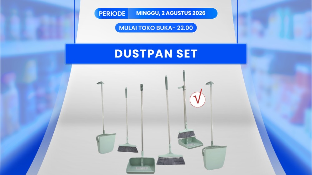 Transmart Full Day Sale: Sapu Pengki Harga Terjun Bebas!