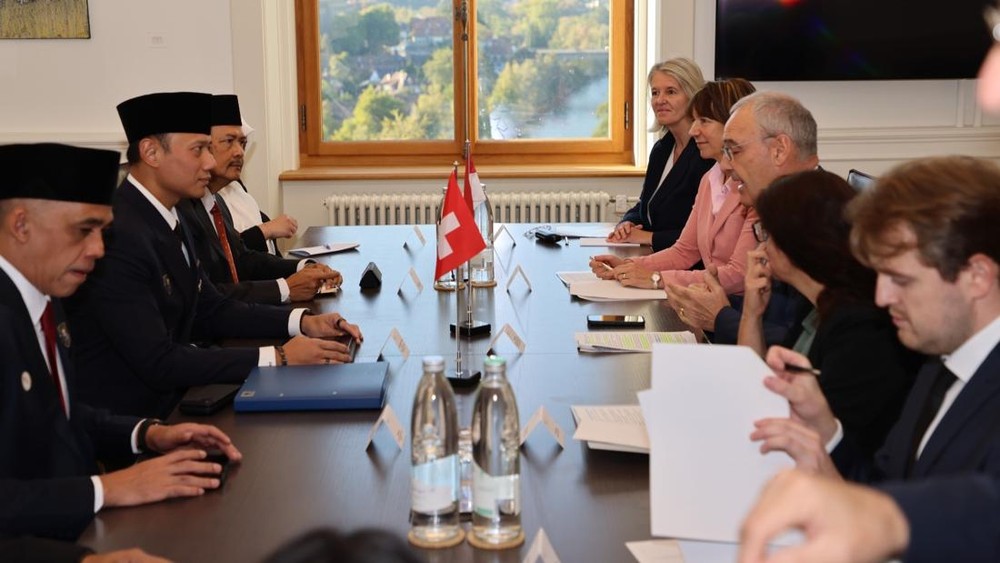 Indonesia-Swiss Kompak Garap Proyek Air & Pangan!