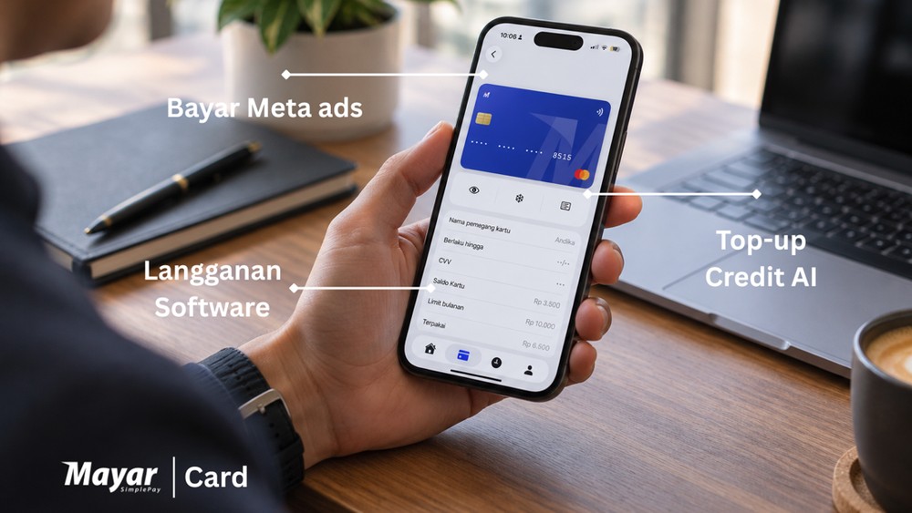 Keuangan Bisnis Auto Rapi! Mayar Card Solusi Anti Ribet