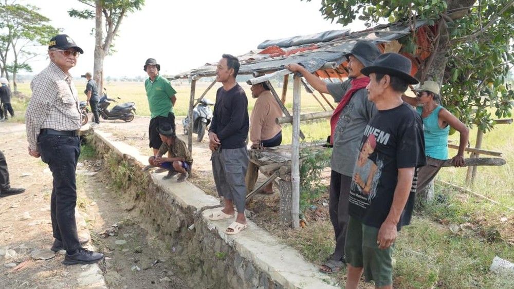 Menteri Dody Murka! Laporan Air Baik, Realita Sawah Kering