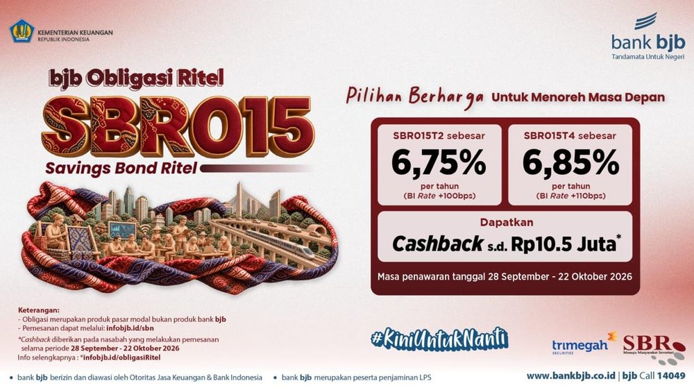 Investasi Aman! SBR015 Buka Peluang Cuan