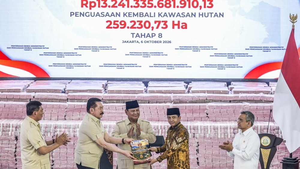 Rp 13,24 Triliun Cair! Dana Hutan Masuk Kas Negara