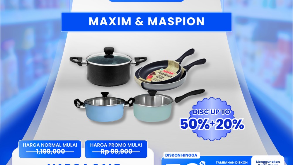 Panci & Teflon Murah Banget di Transmart!